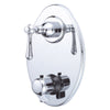 Danze Opulence Chrome Two Handle 1/2" Thermostatic Shower Faucet Control INCLUDES Rough-in Valve