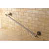 Kingston Satin Nickel Templeton Grab Bar For Bathroom Or Shower: 24" DR710248