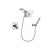 Delta Dryden Chrome Shower Faucet System w/ Shower Head and Hand Shower DSP0094V