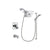 Delta Dryden Chrome Tub and Shower Faucet System with Hand Shower DSP0189V