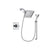 Delta Dryden Chrome Shower Faucet System with Shower Head & Hand Shower DSP0216V