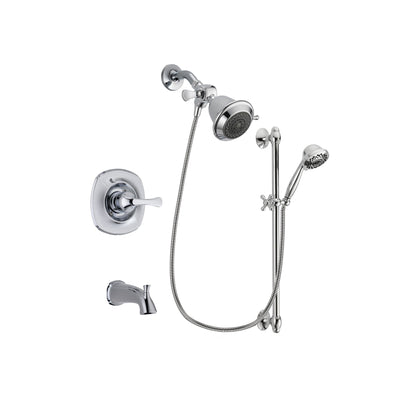 Delta Addison Chrome Tub and Shower Faucet System with Hand Shower DSP0577V