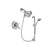 Delta Lahara Chrome Shower Faucet System w/ Shower Head and Hand Shower DSP0630V