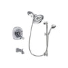 Delta Addison Chrome Tub and Shower Faucet System with Hand Shower DSP0657V