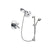 Delta Trinsic Chrome Shower Faucet System w/ Showerhead and Hand Shower DSP0686V