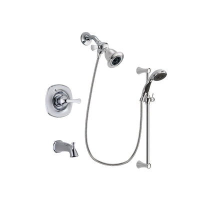 Delta Addison Chrome Tub and Shower Faucet System with Hand Shower DSP0747V
