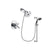 Delta Trinsic Chrome Shower Faucet System w/ Showerhead and Hand Shower DSP0822V