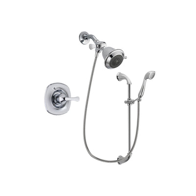 Delta Addison Chrome Shower Faucet System w/ Showerhead and Hand Shower DSP0850V