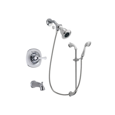 Delta Addison Chrome Tub and Shower Faucet System with Hand Shower DSP0883V