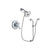 Delta Leland Chrome Finish Thermostatic Shower Faucet System Package with 5-1/2 inch Shower Head and Handheld Shower with Slide Bar Includes Rough-in Valve DSP0940V