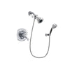 Delta Addison Chrome Finish Thermostatic Shower Faucet System Package with Water Efficient Showerhead and 5-Spray Modern Handheld Shower with Wall Bracket and Hose Includes Rough-in Valve DSP1146V