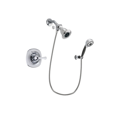 Delta Addison Chrome Shower Faucet System w/ Showerhead and Hand Shower DSP1156V