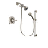 Delta Addison Stainless Steel Finish Shower Faucet System Package with Water Efficient Showerhead and 5-Spray Personal Handshower with Slide Bar Includes Rough-in Valve DSP1292V