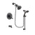 Delta Leland Venetian Bronze Finish Dual Control Tub and Shower Faucet System Package with Shower Head and Personal Handheld Shower Spray with Slide Bar Includes Rough-in Valve and Tub Spout DSP2643V