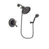 Delta Leland Venetian Bronze Finish Thermostatic Shower Faucet System Package with Large Rain Shower Head and 5-Setting Wall Mount Personal Handheld Shower Spray Includes Rough-in Valve DSP2806V
