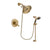 Delta Lahara Champagne Bronze Shower Faucet System with Hand Shower DSP3490V