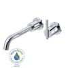 Danze Parma 1-Handle Wall-Mount Faucet Trim Only with Touch Down Drain in Chrome 477379