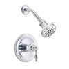 Danze Sheridan 1-Handle Pressure Balance Shower Faucet Trim Kit in Chrome (Valve Not Included) 634485
