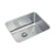 Elkay All-in-One Undermount Stainless Steel 23 inch Single Bowl Kitchen Sink in Stainless Steel 549136