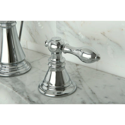 Kingston Chrome 2 Handle 8" Widespread Bathroom Faucet with Pop-up FS1971ACL