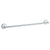 Gatco Franciscan 18 inch Towel Bar in Polished Chrome and Porcelain 73268