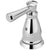 Delta Linden Collection Chrome Finish Lavatory Traditional Lever Handles - Quantity 2 Included DH293