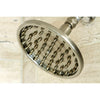 Bathroom fixtures Satin Nickel Shower Heads 6" Best Shower Head K126A8