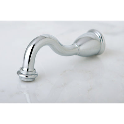 Kingston Brass Bathroom Accessories Chrome Heritage 6" Tub Spout K1687A1