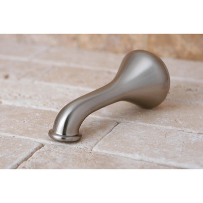 Kingston Brass Bathroom Accessories Satin Nickel Classic 5" Tub Spout K184C8