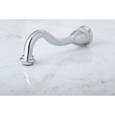 Kingston Brass Bathroom Accessories Chrome Heritage 8" Tub Spout K1887A1