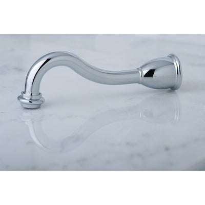 Kingston Brass Bathroom Accessories Chrome Heritage 8" Tub Spout K1887A1