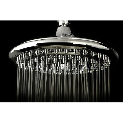 Bathroom fixtures Chrome Shower Heads Large 8" Rain drop Shower Head K319A1