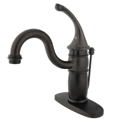 Kingston Oil Rubbed Bronze Georgian Bathroom centerset faucet w drain KB1405GL