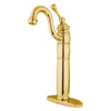 Kingston Polished Brass Single Handle Vessel Sink Bathroom Faucet KB1422BL