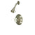Kingston Brass Vintage Satin Nickel Single Handle Shower Only Faucet KB3638PXSO