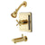 Kingston Brass KB8652ZX Tub and Shower Combination Faucet Polished Brass