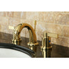 Polished Brass NuvoFusion Mini Widespread bathroom Faucet KB8912NDL