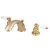 Kingston Polished Brass 8"-16" Widespread Bathroom Faucet w Pop-up KB962PL