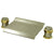 Satin Nickel / Polished Brass Waterfall Roman Tub Filler Faucet KS2249AR
