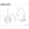 Kingston Brass Satin Nickel NuFrench 4" bar / prep sink faucet KS2498DFL