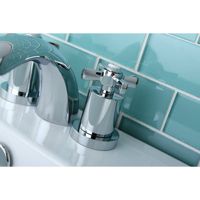 Kingston Brass KS2951ZX Mini Widespread Bathroom Faucet Polished Chrome