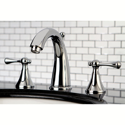 Kingston English Country Chrome Widespread Bathroom Faucet KS2971BL