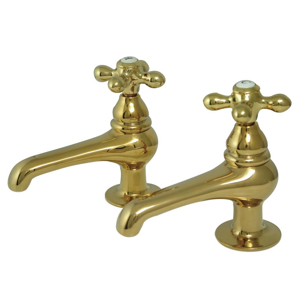 Kingston Brass Polished Brass Basin Sink Vintage Style Bathroom Faucet KS3202AX