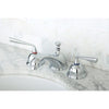 Kingston Brass Silver Sage Chrome Widespread Bathroom Lavatory Faucet KS3961ZL