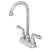 Kingston Brass Chrome Two Handle 4" Centerset Bar Prep Sink Faucet KS4491HL