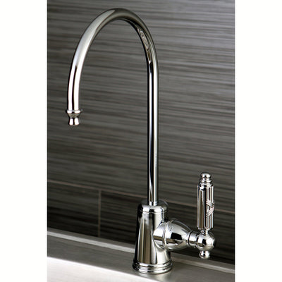 Kingston Brass Chrome Georgian kitchen water filtration faucet KS7191GL