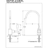 Kingston Century Satin Nickel Kitchen Sink Water Filtration Faucet KS7198CFL