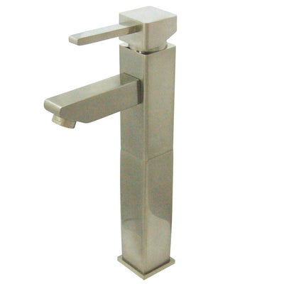 Kingston Brass Claremont Satin Nickel Bathroom Vessel Sink Faucet KS8408CL