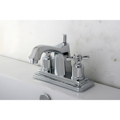 Kingston Brass KS8641ZX 4" Centerset Bathroom Faucet Polished Chrome