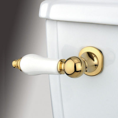 Kingston Brass Polished Brass Victorian Toilet Tank Flush Handle Lever KTPL2